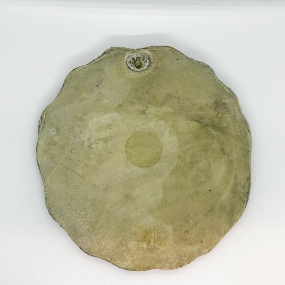 Vintage Spoontques 3D Resin Cast Cat Wall Plaque Flowers Bee Butterfly Garden - Picture 5 of 5